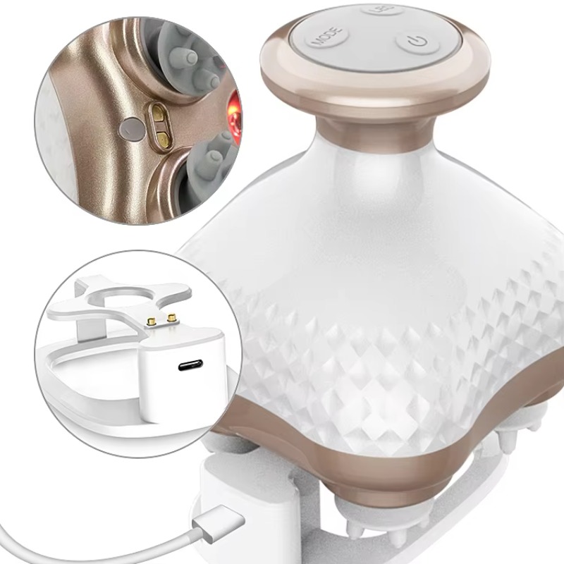 Scalp Massager Electric - Портативный электрический массажер для головы IPX7