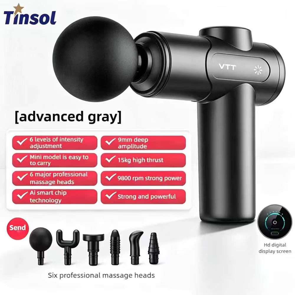 Scalp Massager Electric - Электрический массажный пистолет TINSOL для глубокого