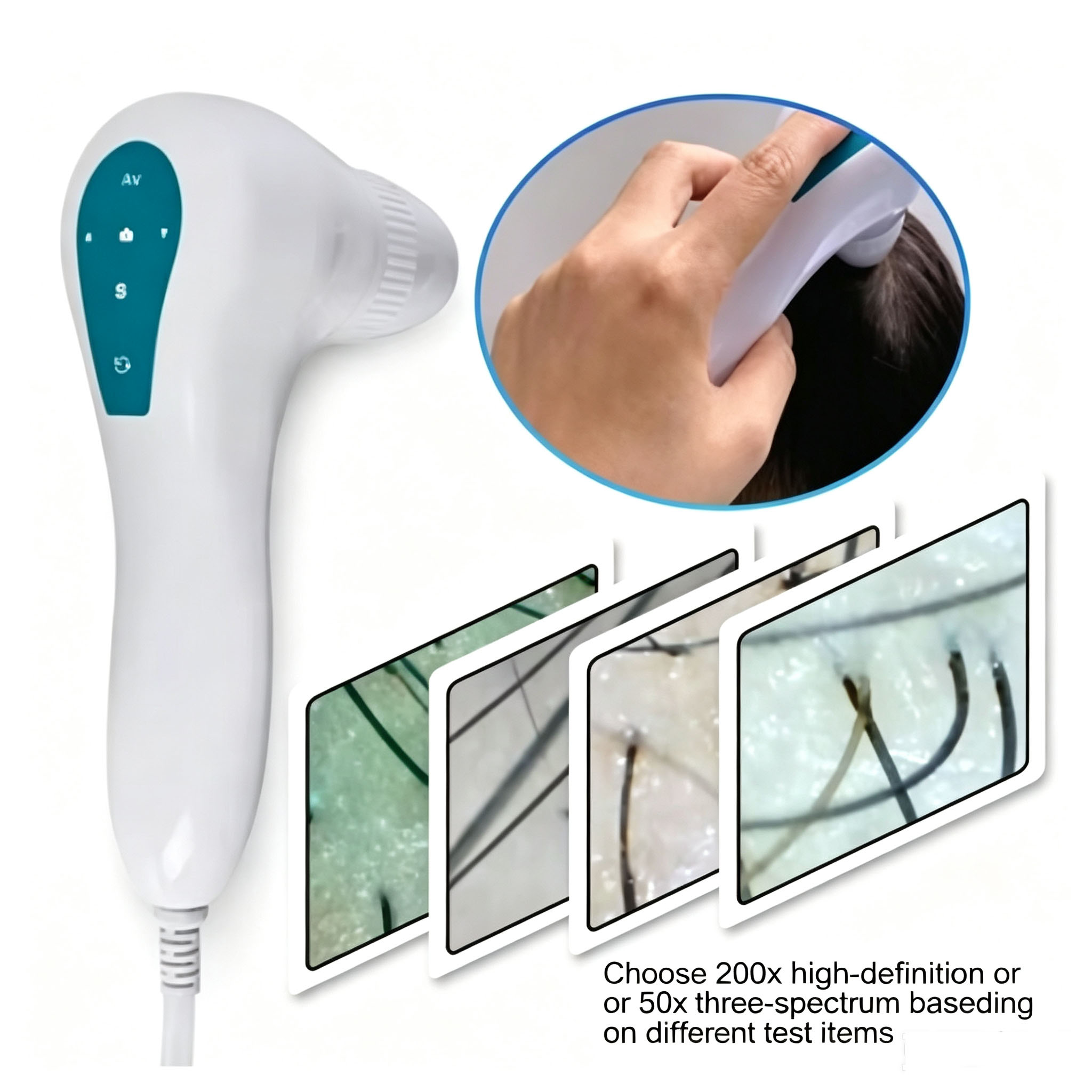 Детектор волосяных фолликулов  – обзор и цена Scalp Massager Electric