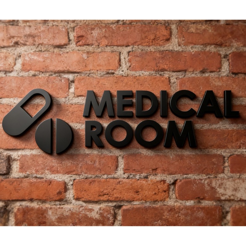 Табличка для медицинского каби – обзор и цена Health Wellness Office