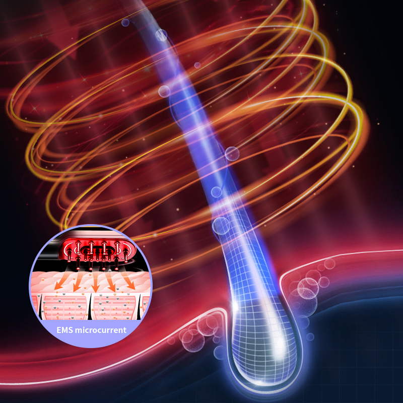 KSKIN светодиодный красный све – обзор и цена Scalp Massager Electric
