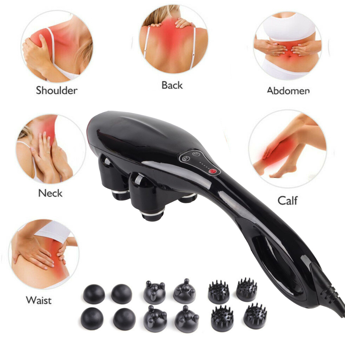 Четырехконфорочная Мощный мног – обзор и цена Scalp Massager Electric