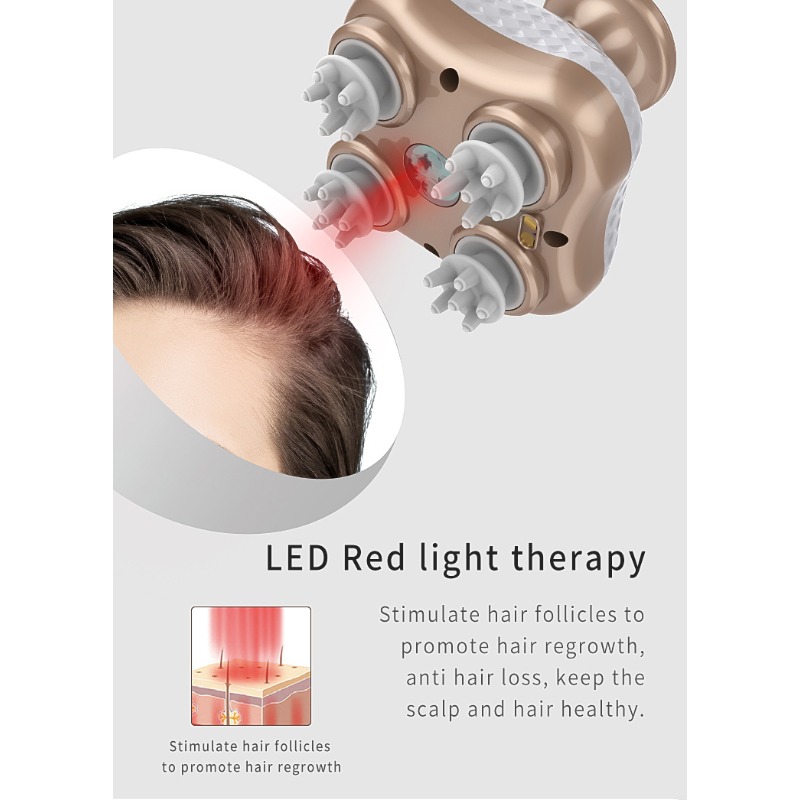 Портативный электрический масс – обзор и цена Scalp Massager Electric