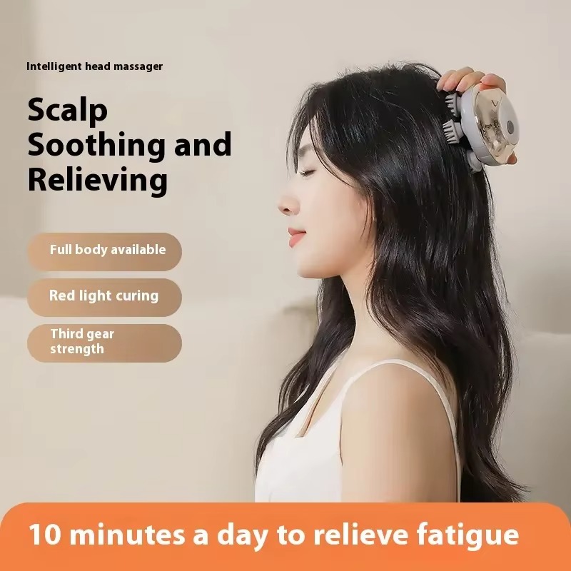Мини-массажер для головы, пере – обзор и цена Scalp Massager Electric