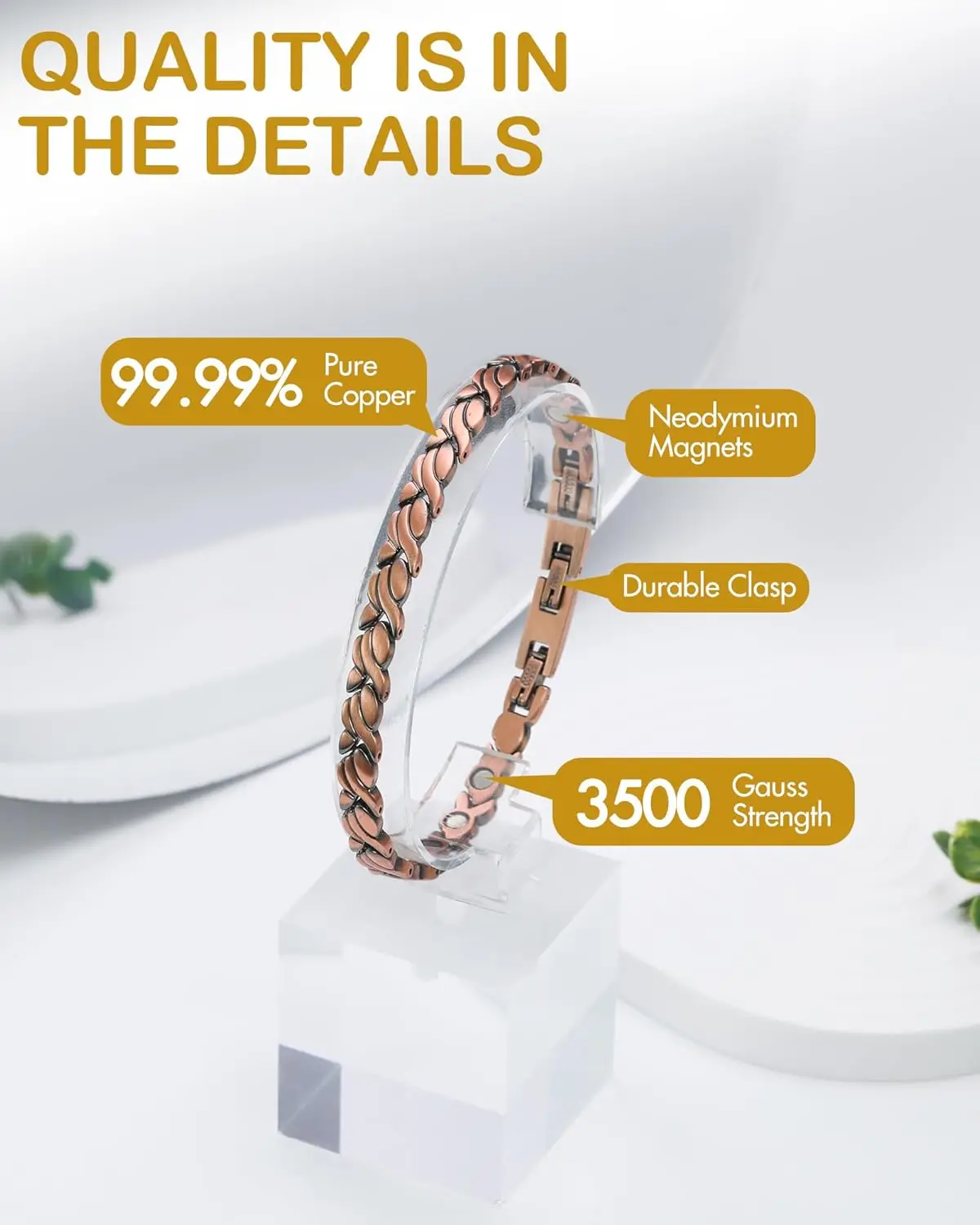 Магнитный браслет ARADOO из чи – обзор и цена Health Wellness Bracelet