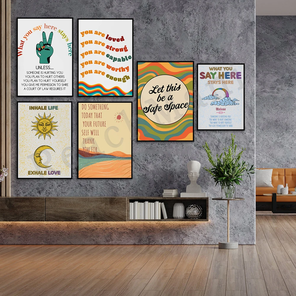 Постеры и принты для терапии п – обзор и цена Health Wellness Office