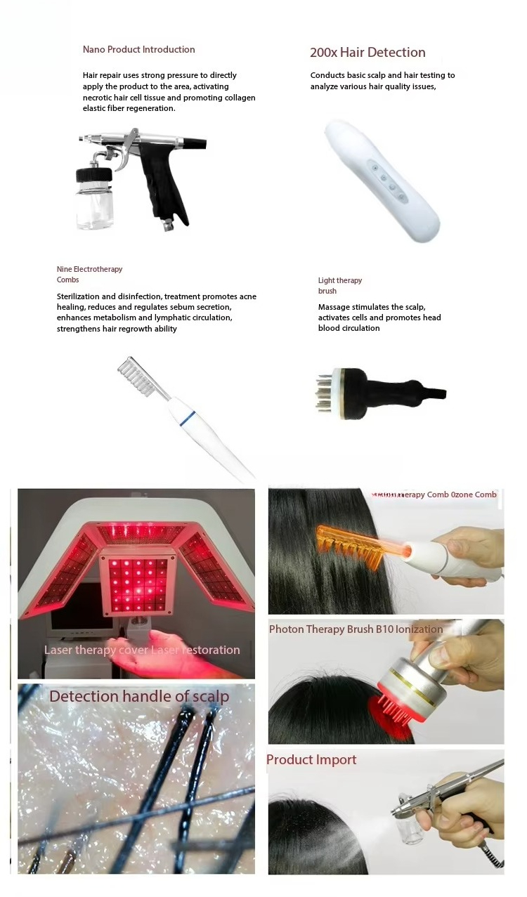Набор для роста волос Clearanc – обзор и цена Scalp Massager Electric