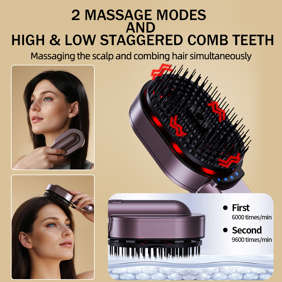Массажная расческа 4-в-1, эфир – обзор и цена Scalp Massager Electric